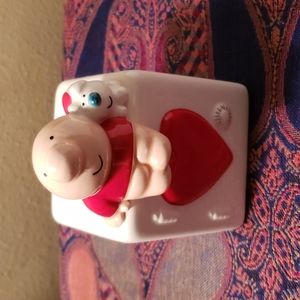 Ziggy Heart Love Talk Vintage 1980 Ceramic Bank